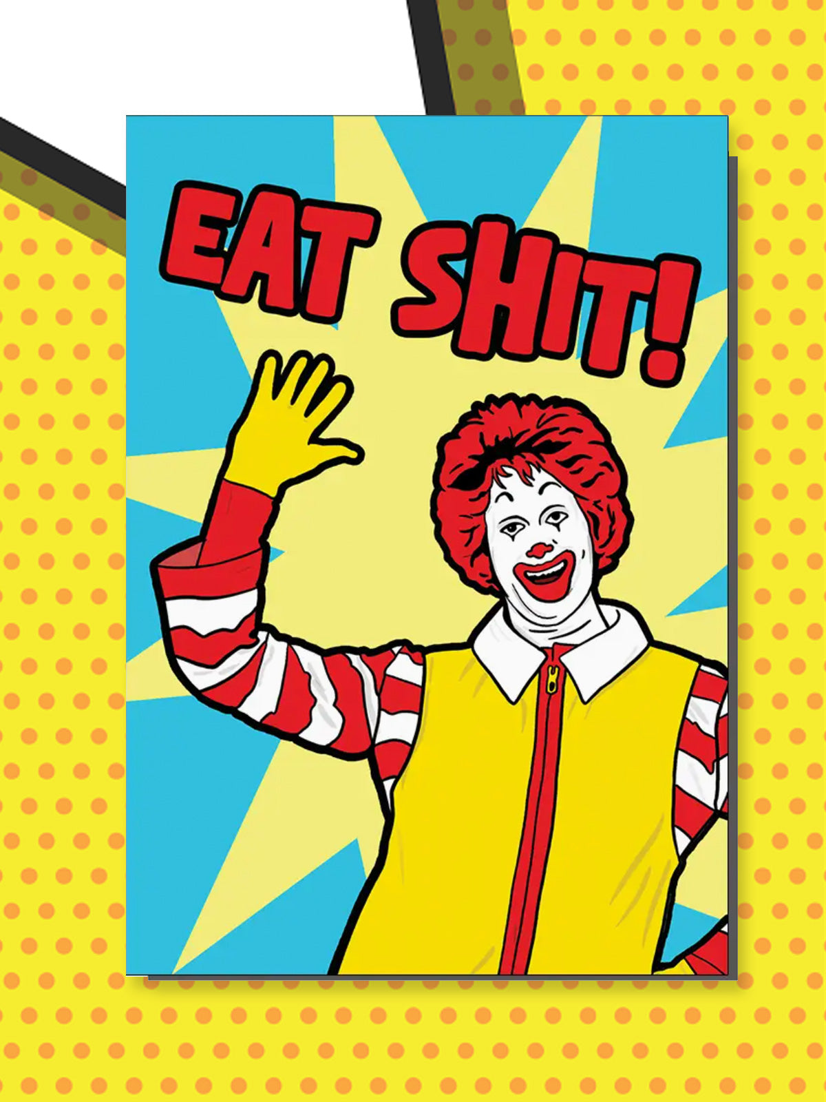 Greeting Card - Eat Shit