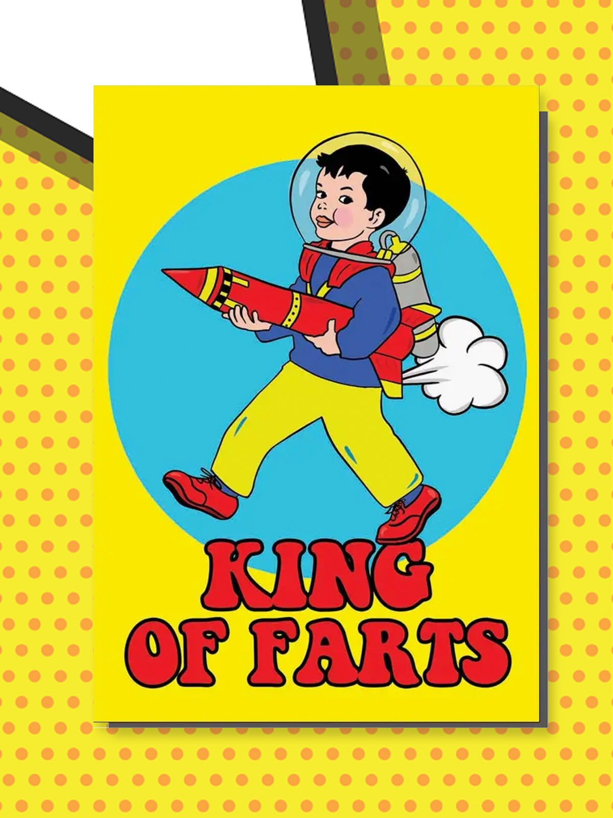 Greeting Card - King of Farts