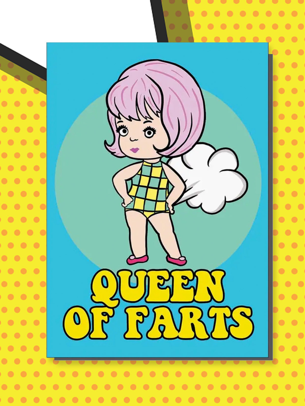 Greeting Card - Queen of Farts