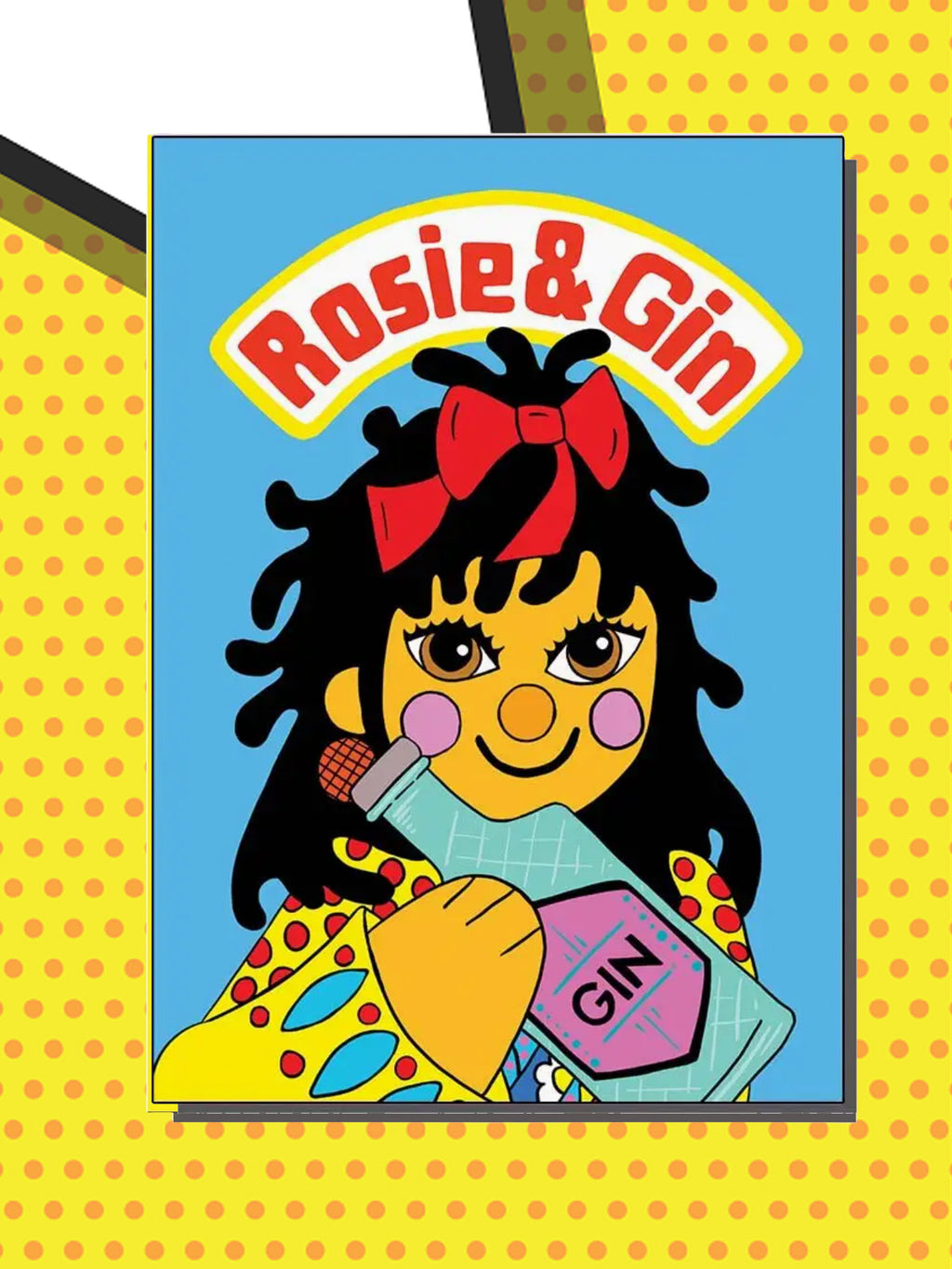 Greeting Card - Rosie and Gin