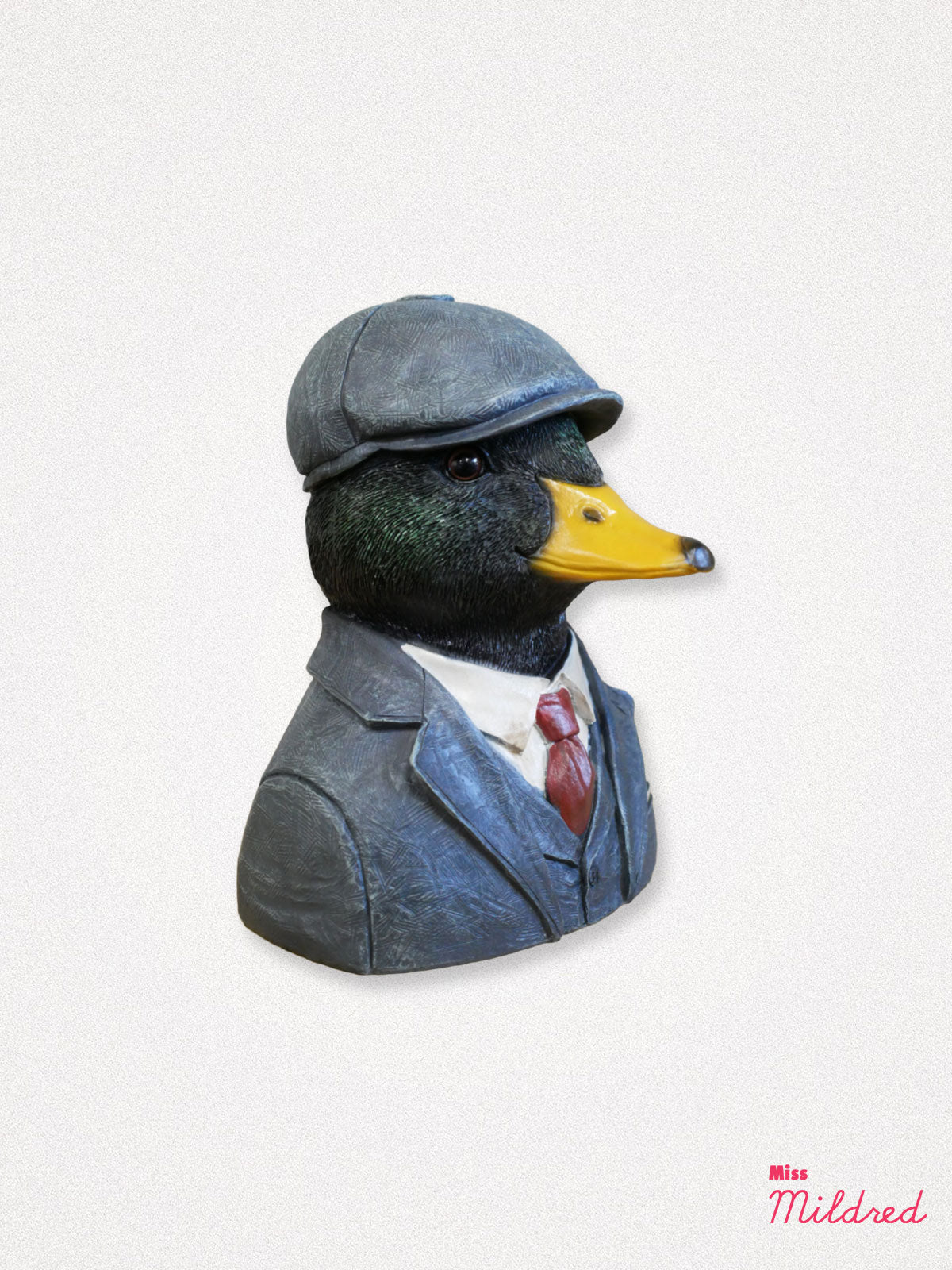 Mallard Duck Bust Statue - 19cm