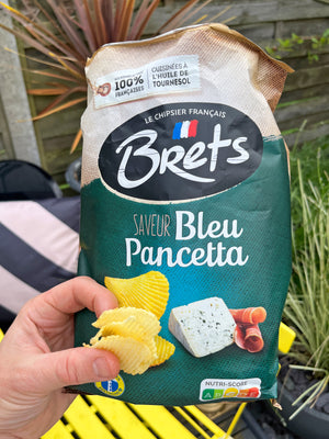 Brets French Crisp Blue Cheese & Pancetta - 125g