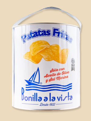Bonilla a la Vista Crisps in a Tin - 500g