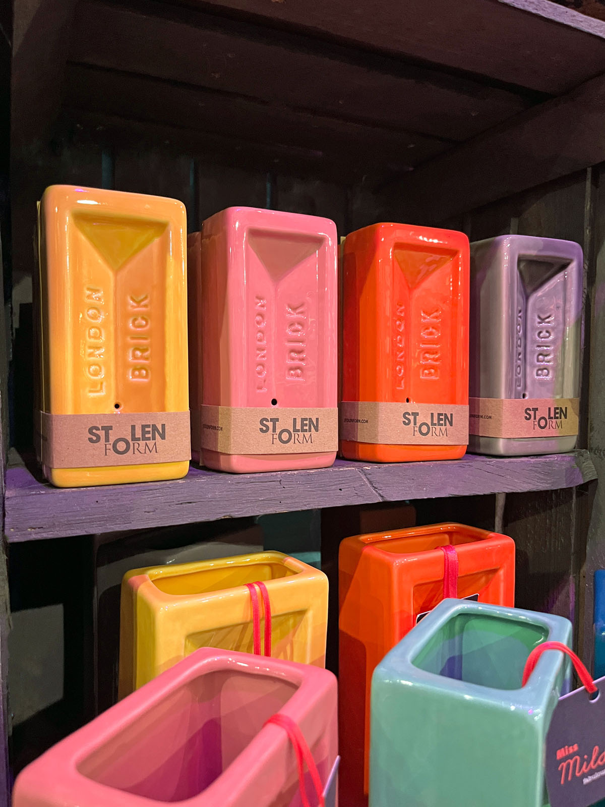 London Brick - Soap Dish - Grey