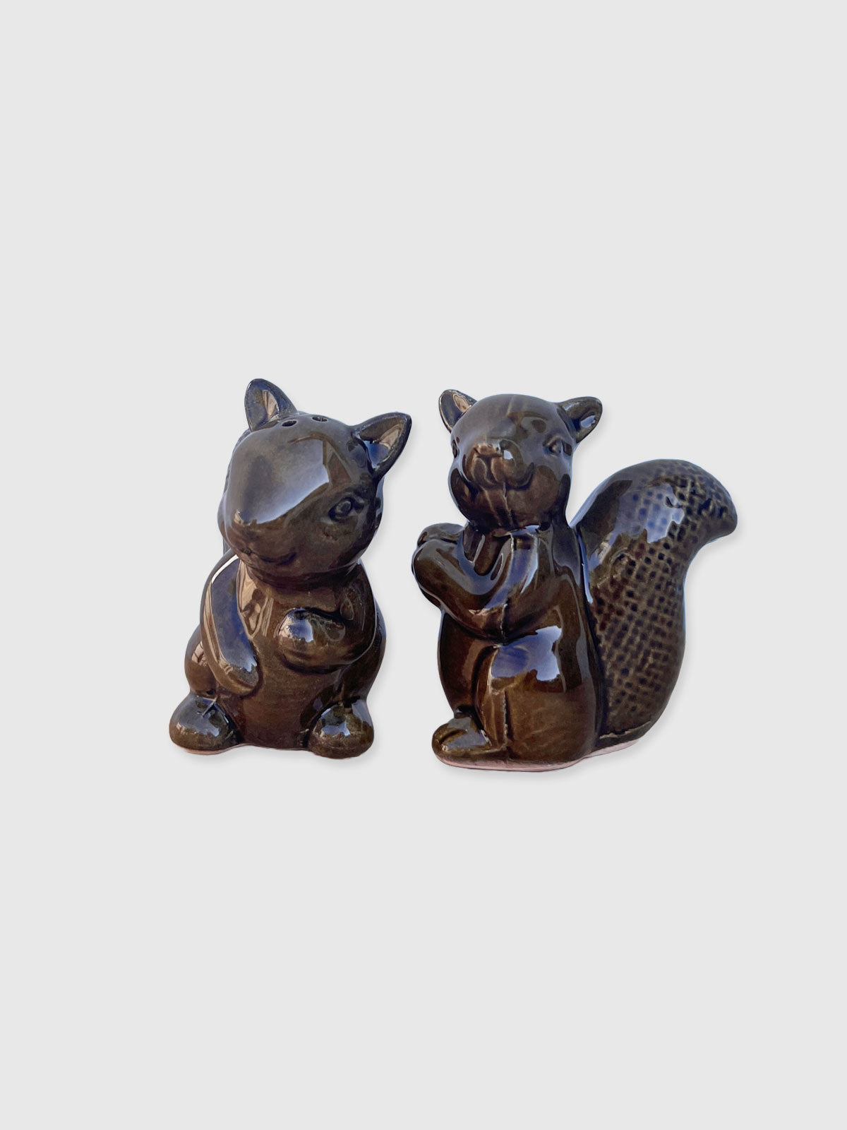 Squirrel Shaped Salt and Pepper Pots