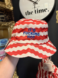 Fisura - Bucket Hat "It's Fucking Hot" - Reversible