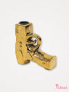 Gun Shaped Candle Holder - Gold