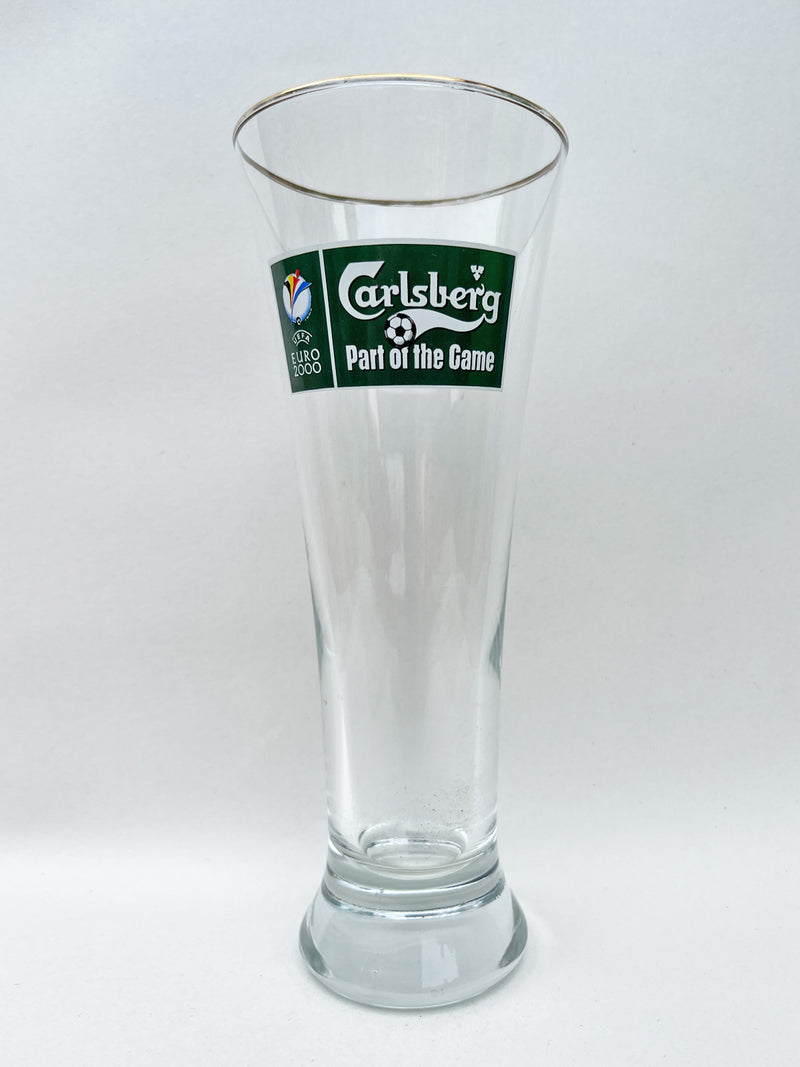 Belgian Bier Beer Glass Carlsberg Euro 2000