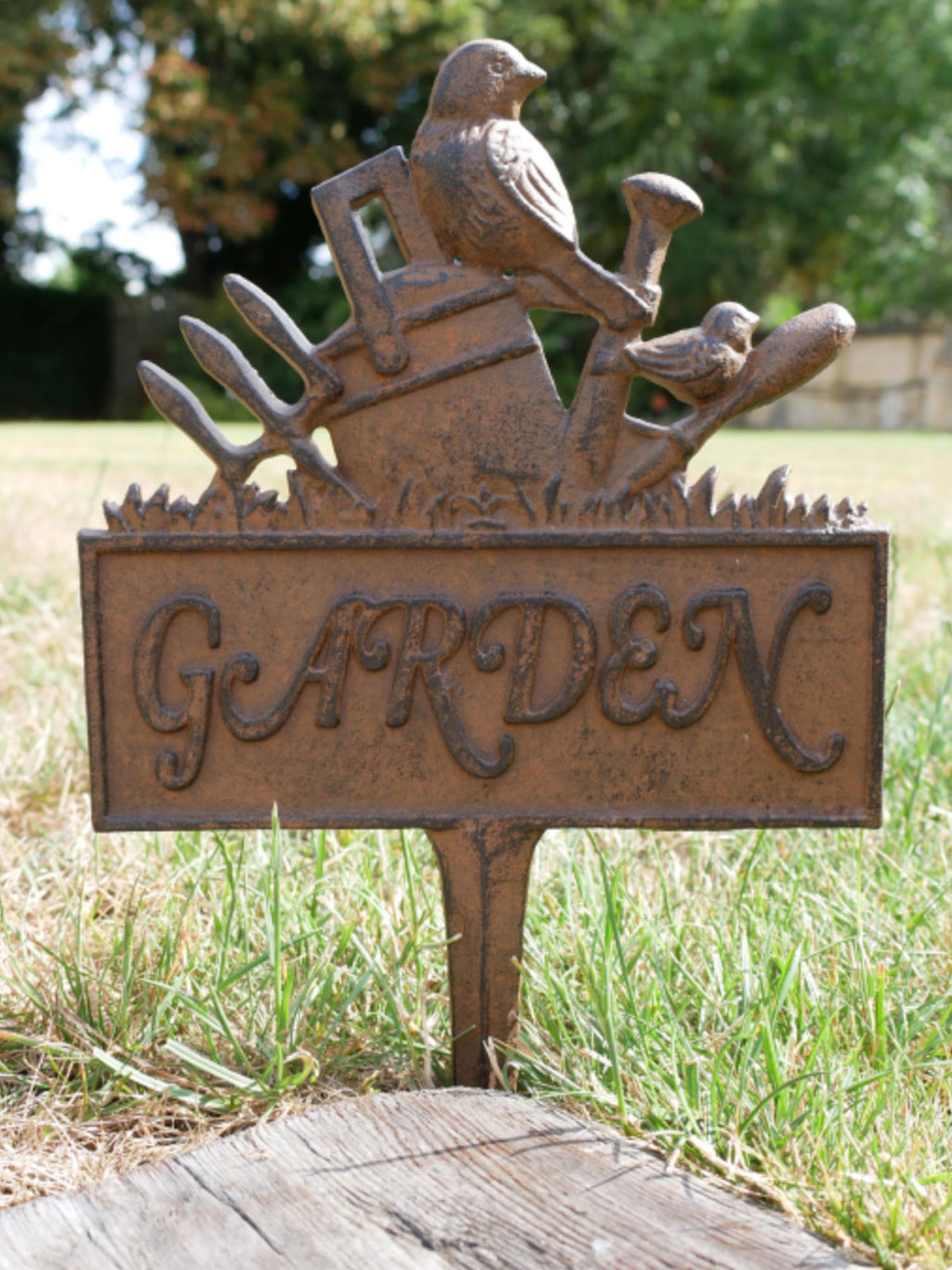 Lofla Sign Garden - Cast Iron Garden Sign – Lola & SiDney