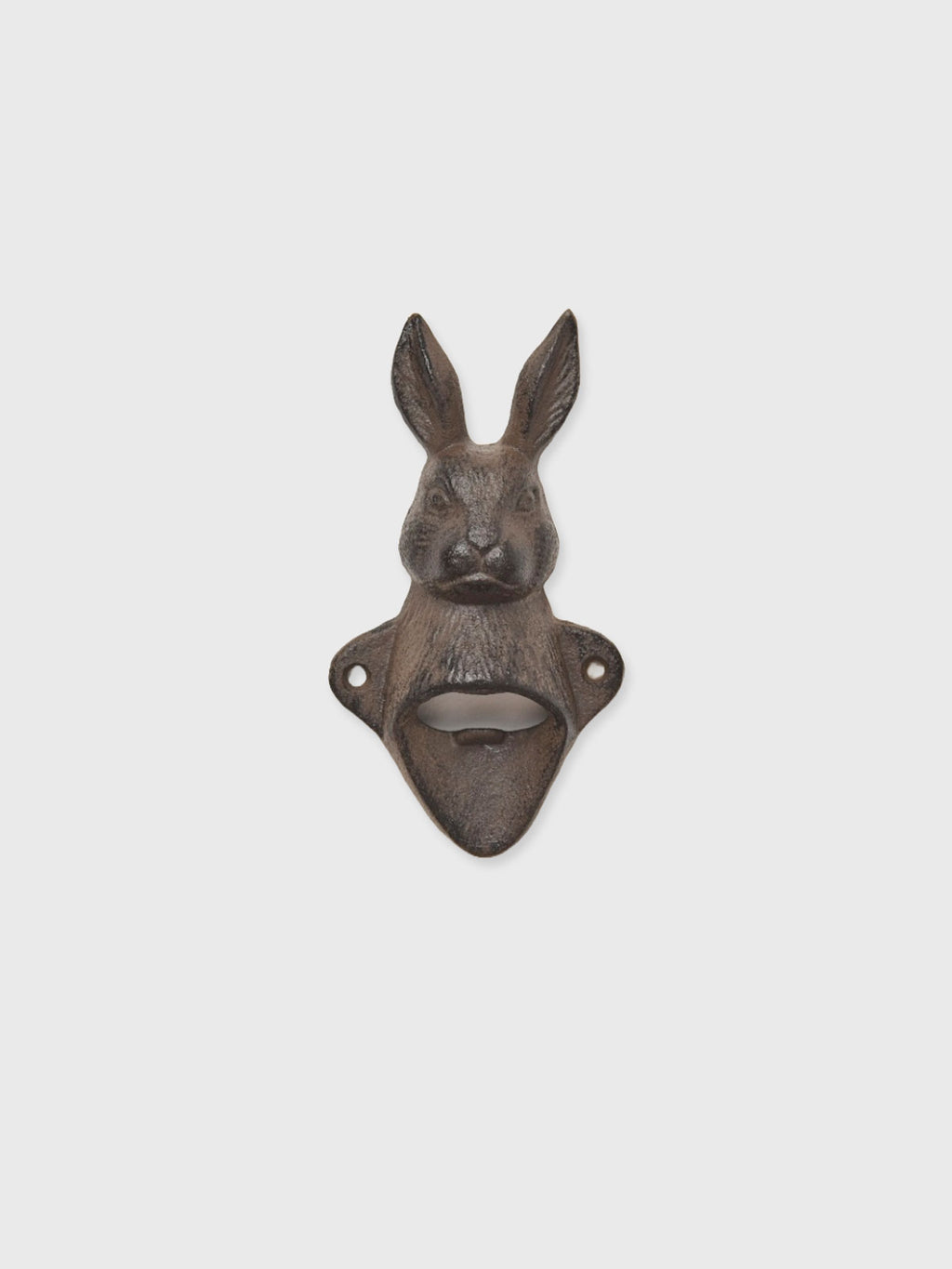 Rabbit Head Bottle Opener - Cast Iron