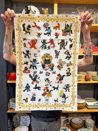 Kapelki Art Cotton Tea Towel - Cats and Kittens