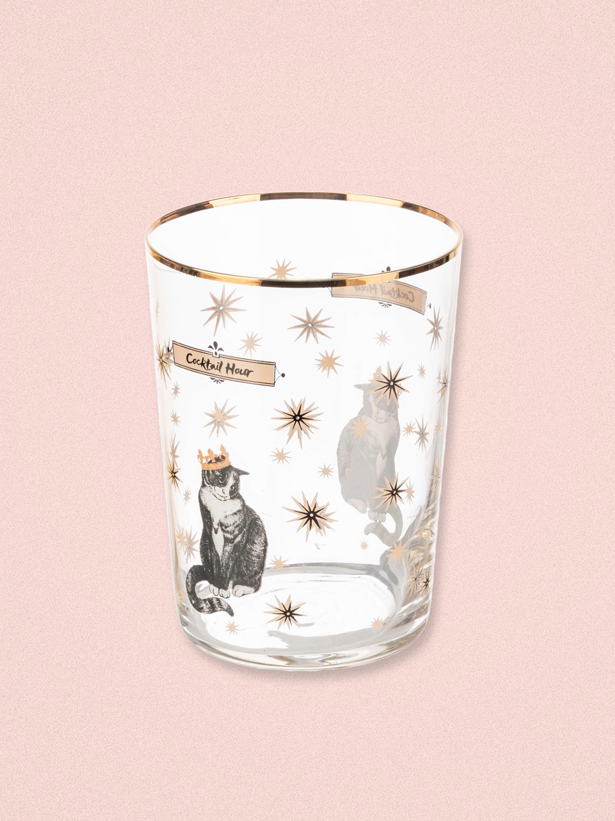 Yvonne Ellen Hi Ball Glass - Cat