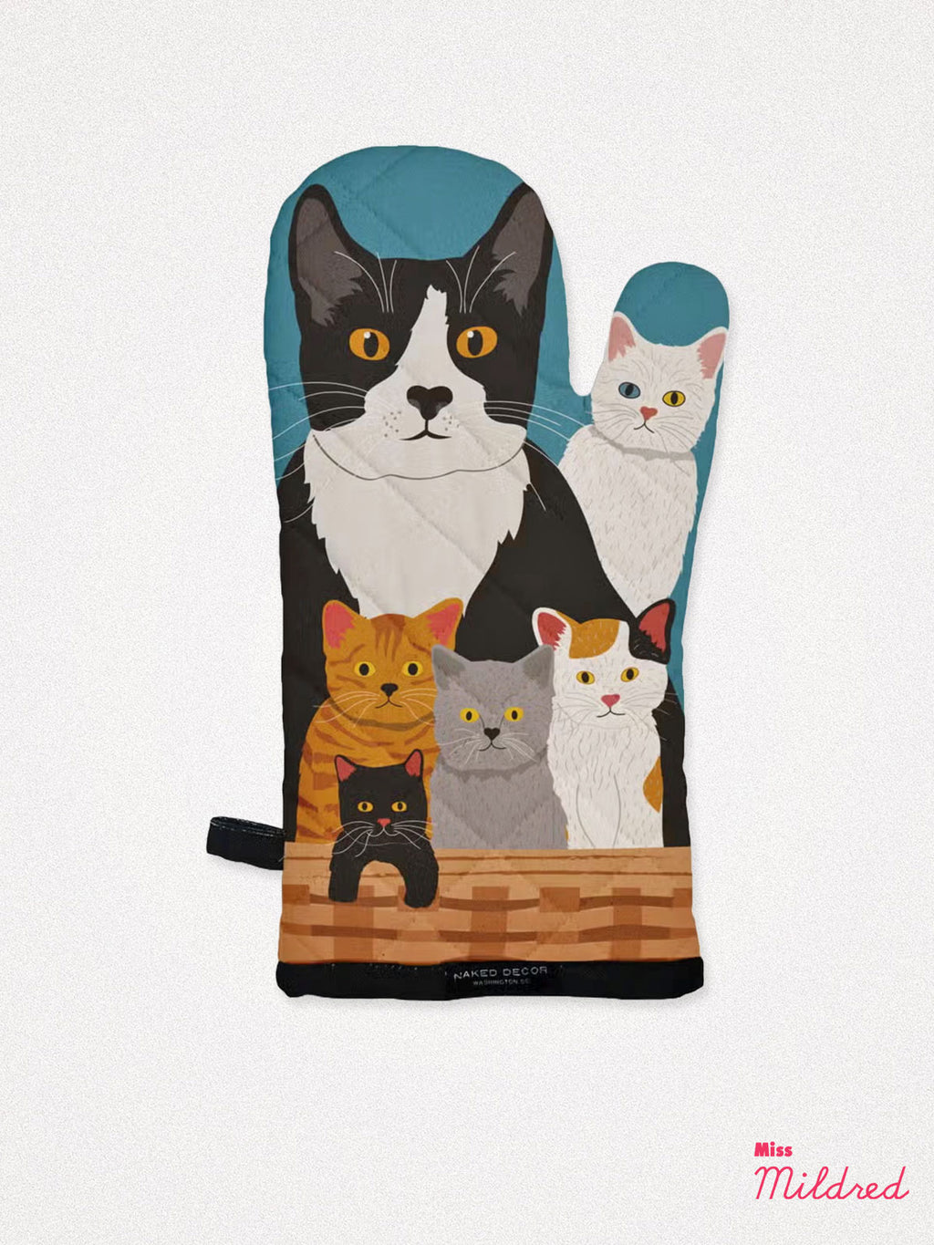 All The Cats - Oven Mitt