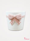 Pink Bow Planter Pot - 18.5cm
