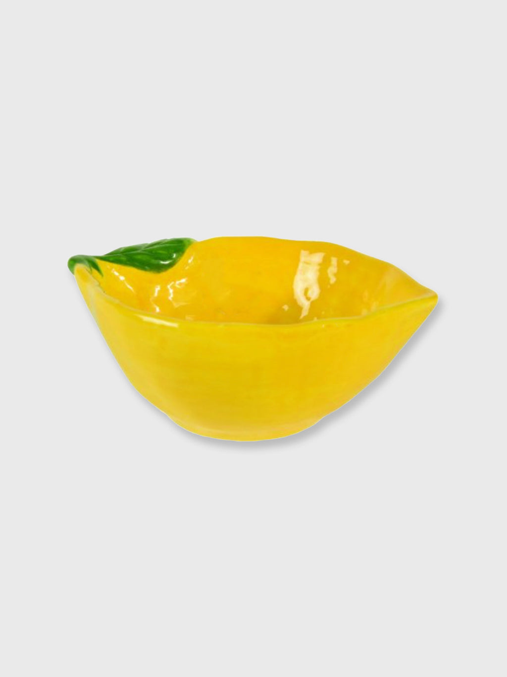 Lemon Shaped Ceramic Bowl 16cm