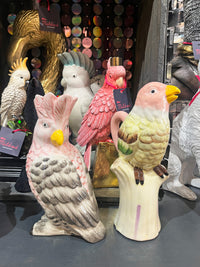 Ceramic Exotic Bird Vase