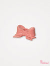 Ceramic Bow Candle Holder - Pink