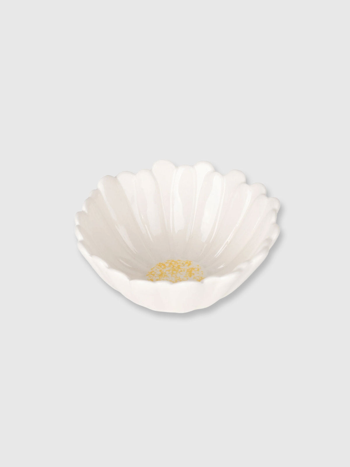 Daisy Shaped Ceramic Bowl - 16cm