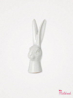 Porcelain Rabbit Shaped Ornament - 16cm