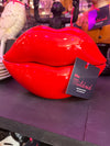 Mouth and Lips Trinket Storage Pot - Red