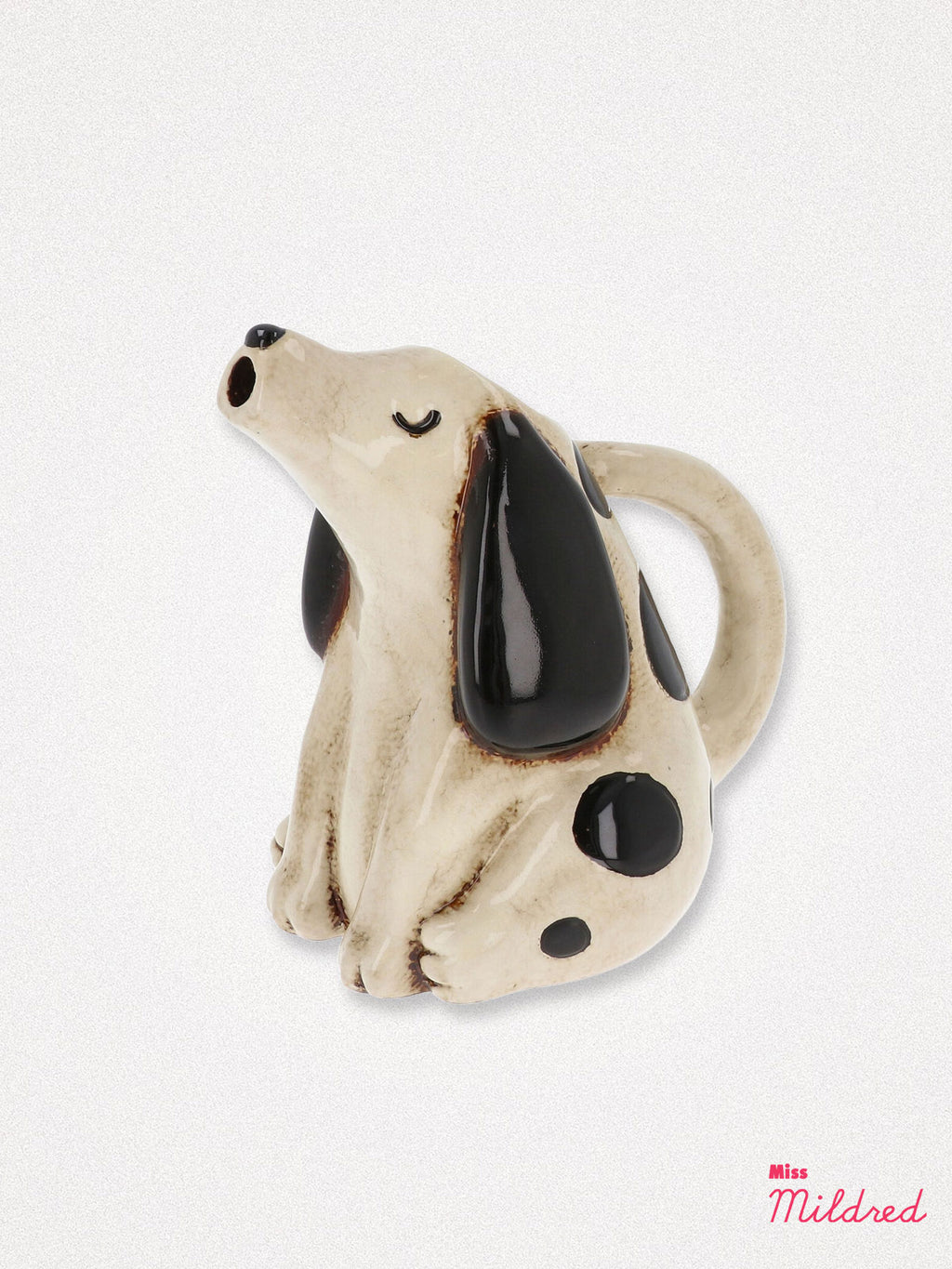 Dog Shaped Ceramic Jug