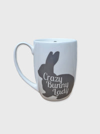 Crazy Bunny Lady Mug