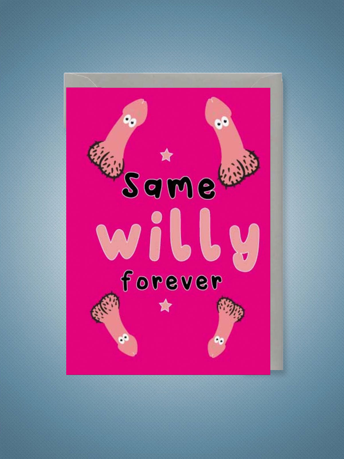 Greeting Card - Funny Wedding - Same Willy