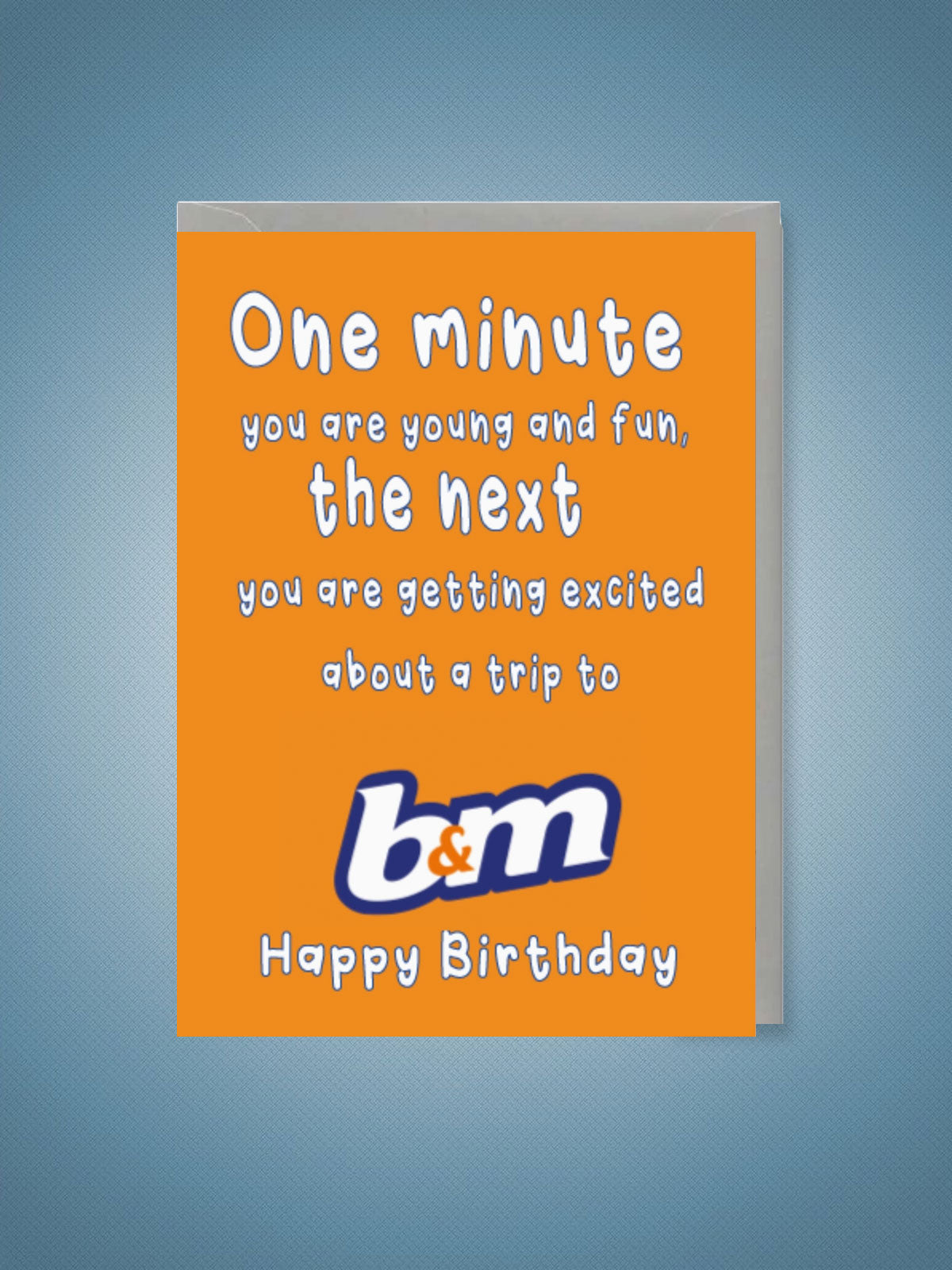 Greeting Card - One Minute You're Cool