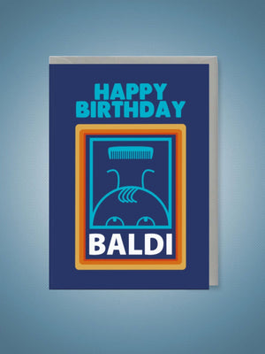 Greeting Card - Baldi