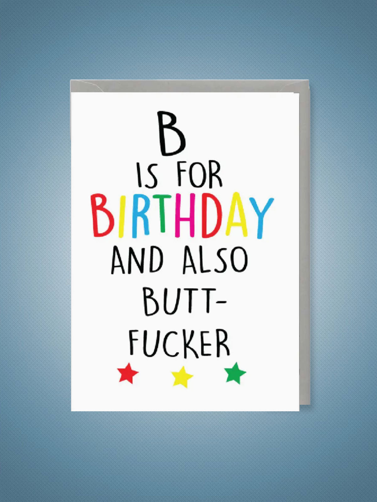 Greeting Card - Happy Birthday Butt
