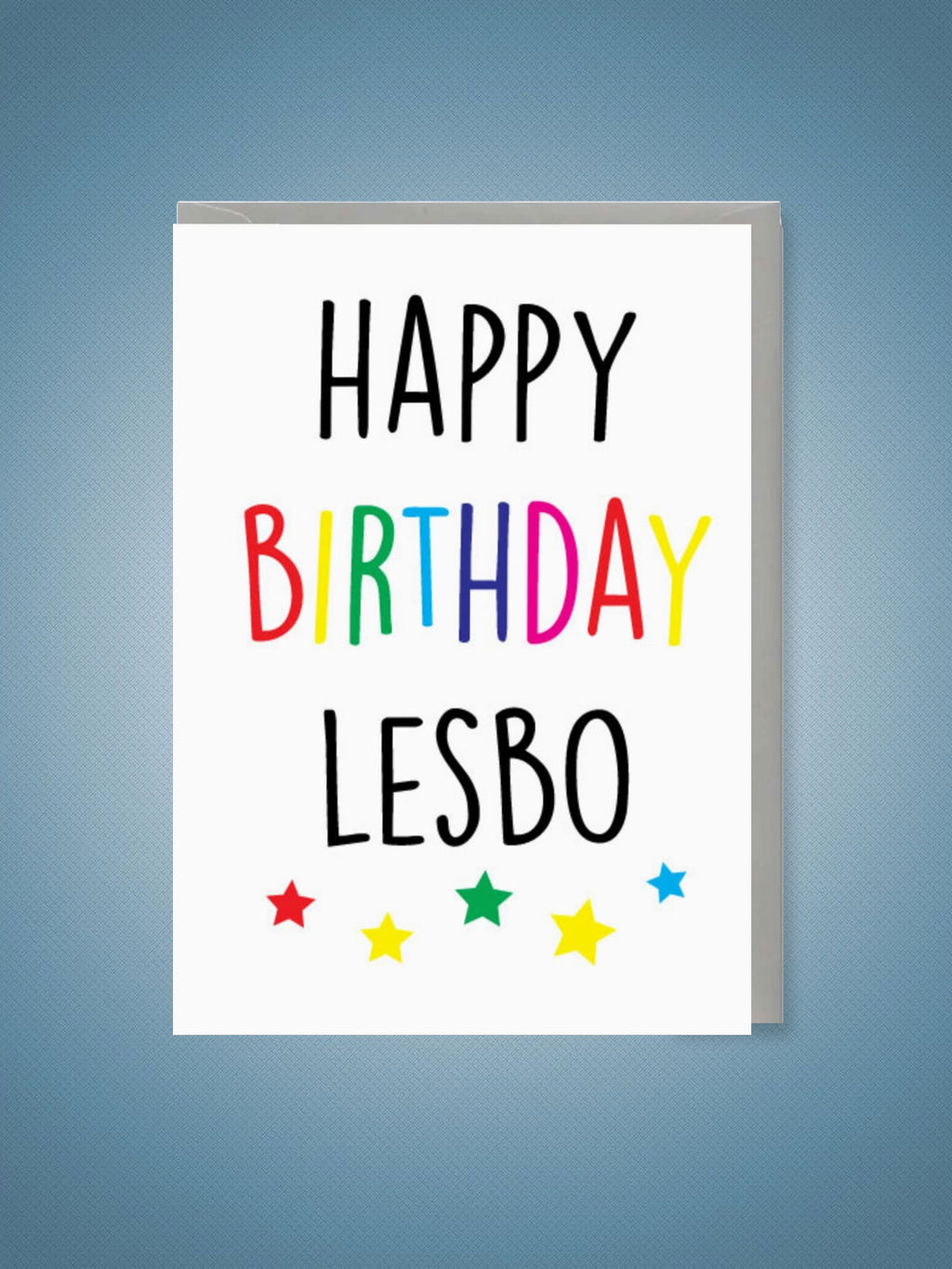 Greeting Card - Happy Birthday Lesbo