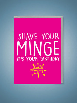 Greeting Card - Shave It’s Your Birthday