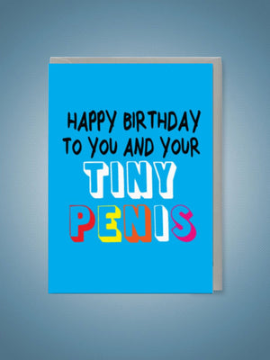 Greeting Card - Happy Birthday Tiny