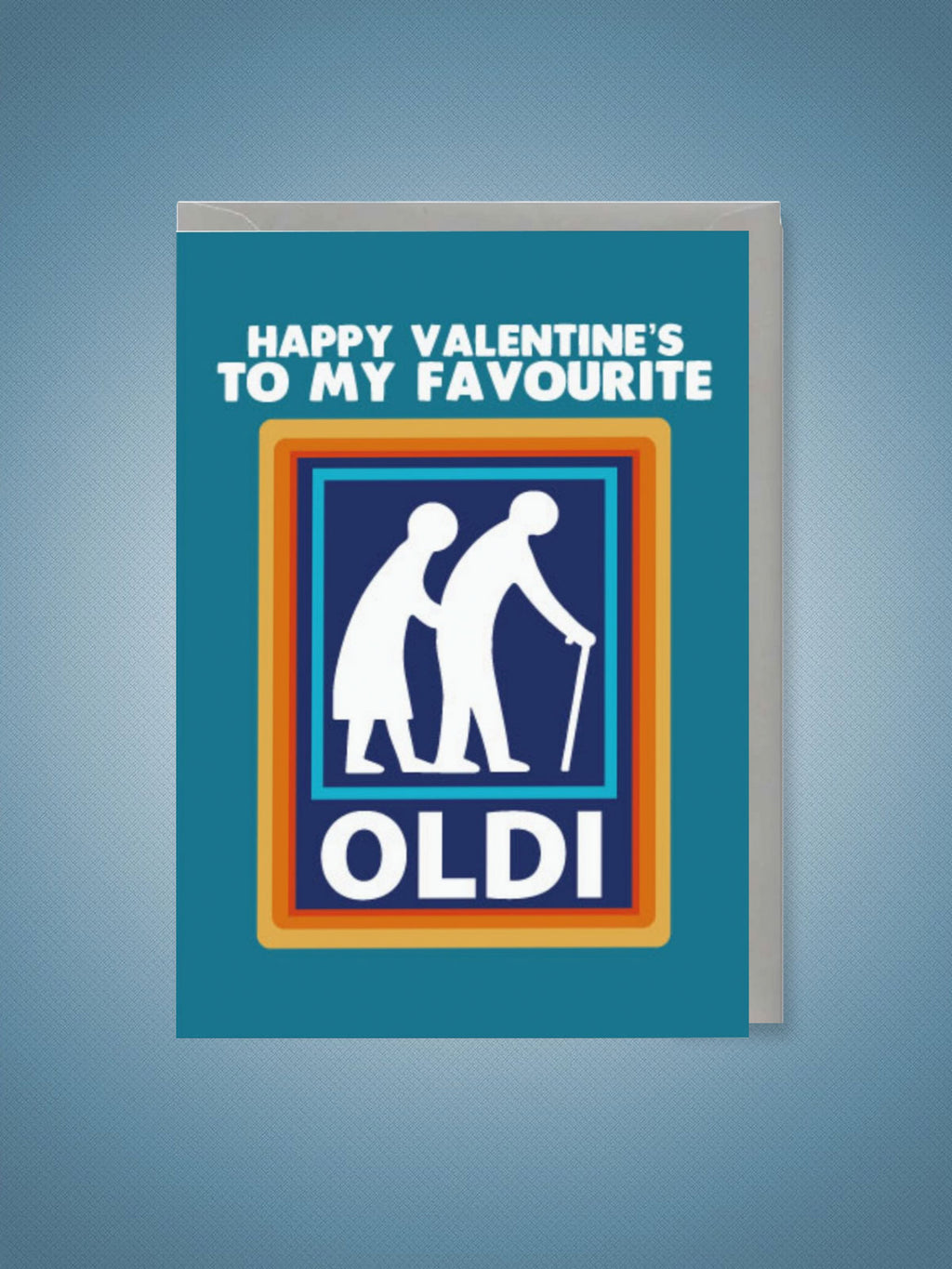 Greeting Card - Happy Valentines Oldi