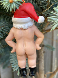 Christmas Decoration - Naughty Naked Santa
