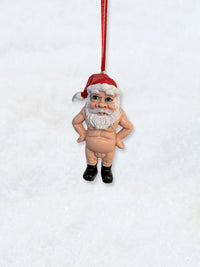 Christmas Decoration - Naughty Naked Santa