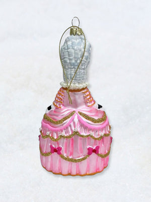 Christmas Ornament - Marie Antoinette Let Them Eat Cake Cat