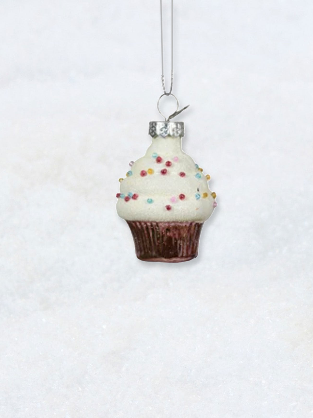 Christmas Decoration - Cupcake White Frosting