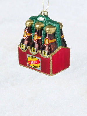 Christmas Decoration - Six Pack of Craft Beer