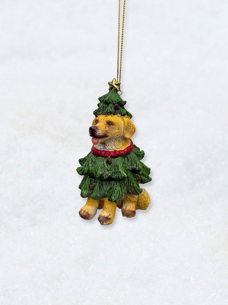 Christmas Decoration - Christmas Tree Dog