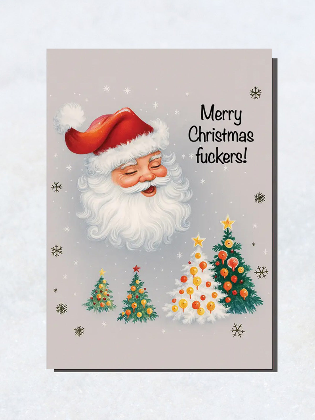 Greeting Card - Merry Christmas F*ckers