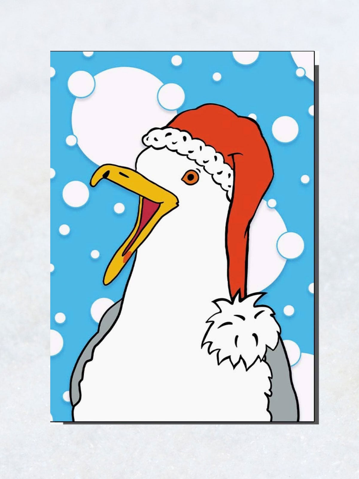 Greeting Card - Christmas Seagull