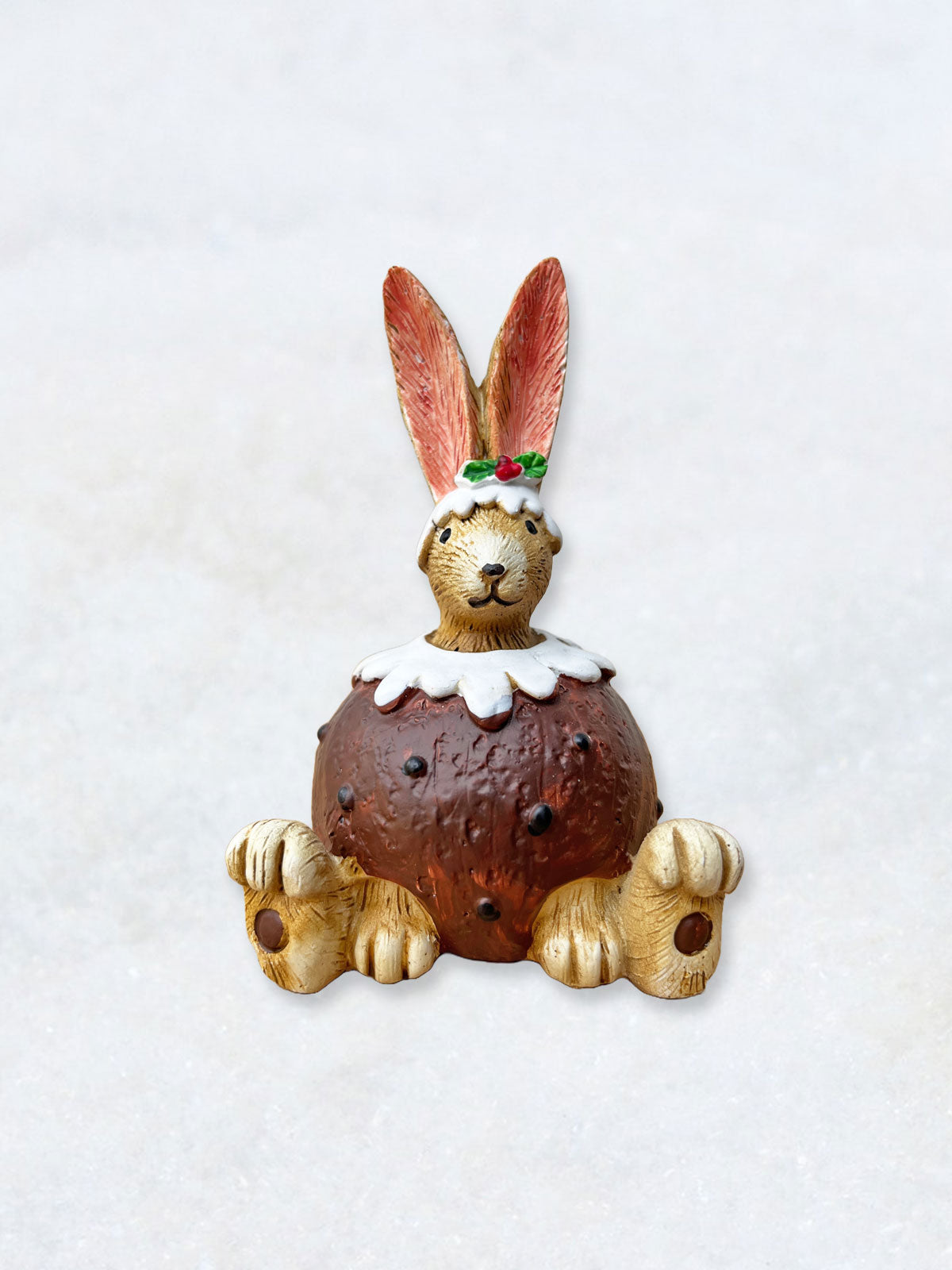 Sitting Christmas Barbara Pudding Rabbit Bunny