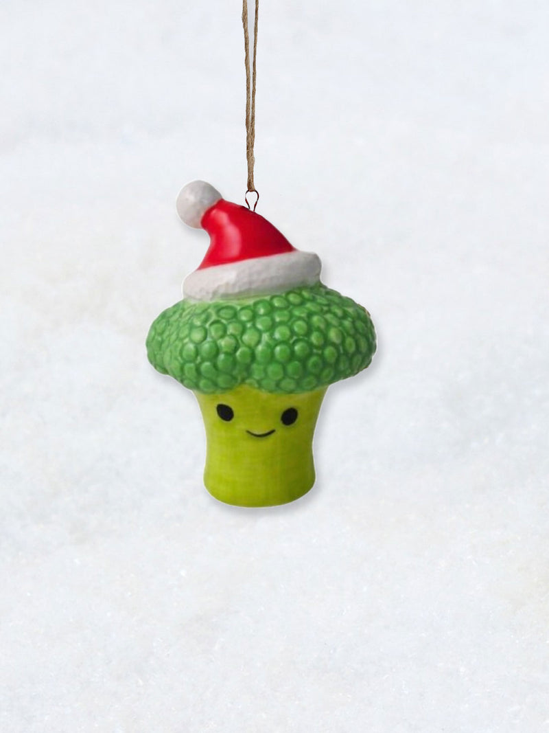 Christmas Decoration - Santa Hat Broccoli