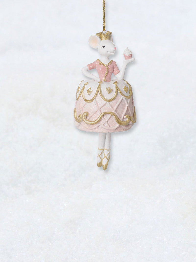 Christmas Decoration - Nutcracker Mouse Gold