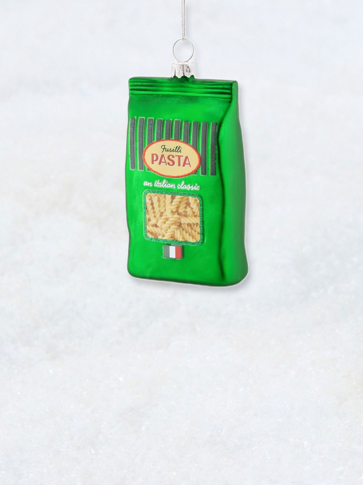 Christmas Decoration Fusilli Pasta