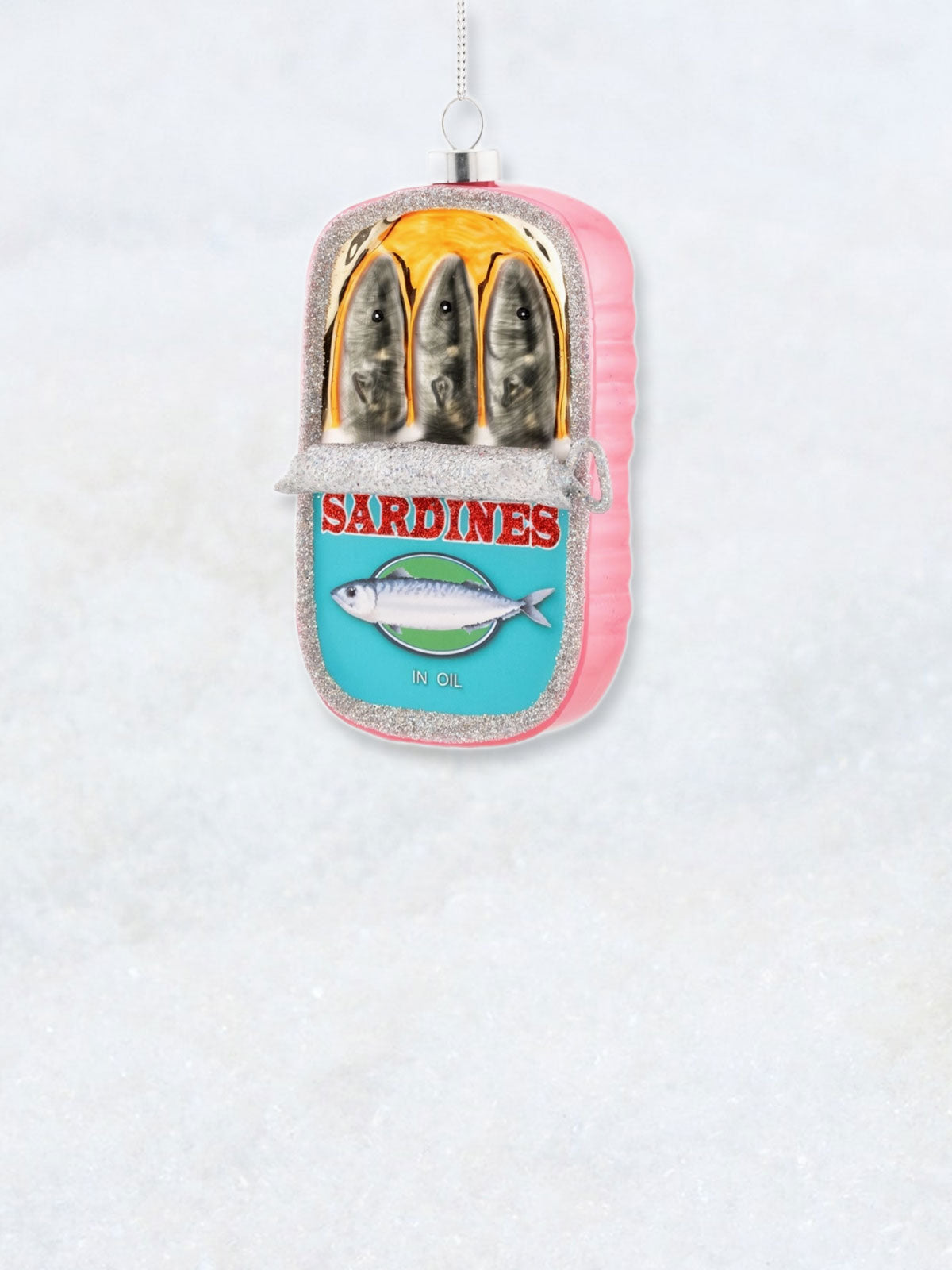 Christmas Decoration Can of Sardines