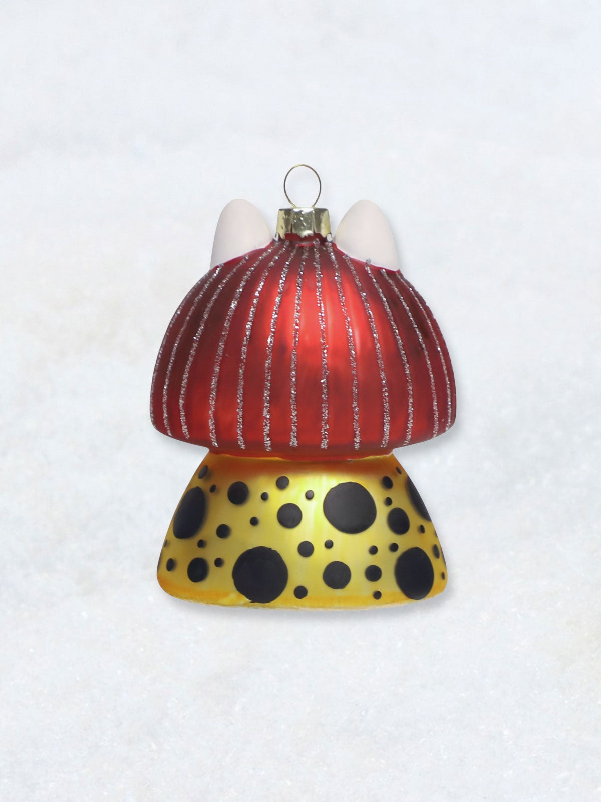 Christmas Ornament - Yayoi Kusameow Kusama Cat Yellow