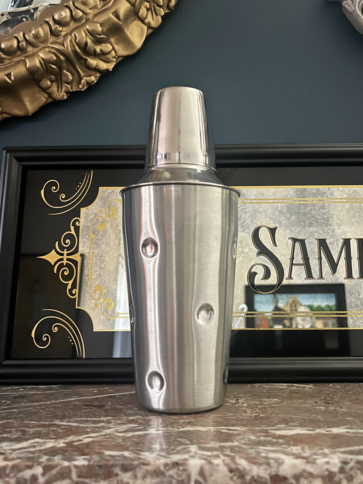 Metal Cocktail Shaker - 500ml