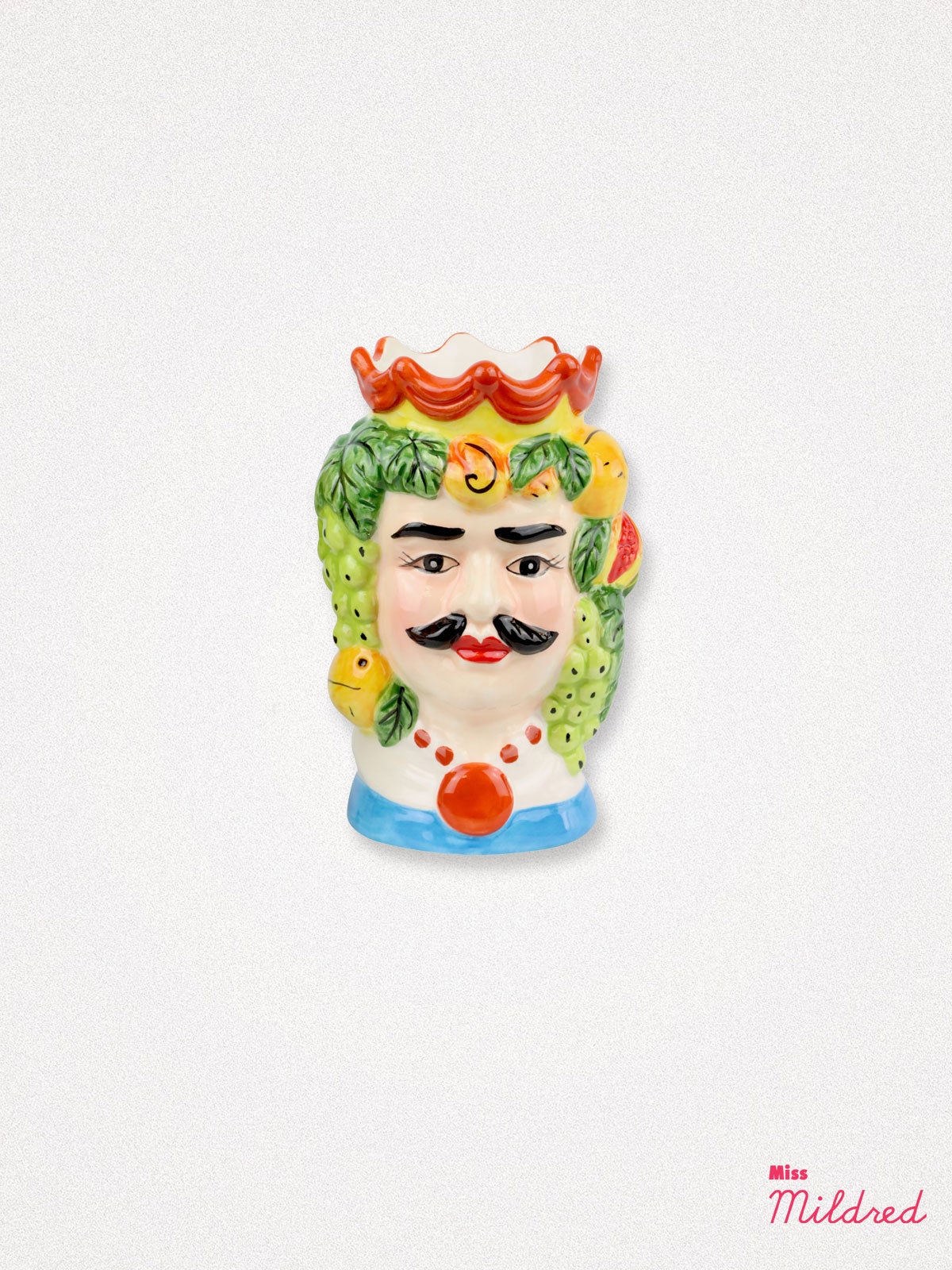 Siciliana Colourful Planter Heads - Man